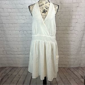 American Eagle Outfitters White Midi Dress